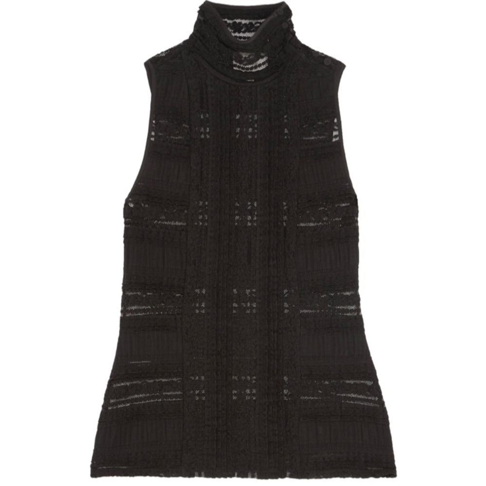 Black Lace Top Cinq a sept